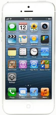 Смартфон Apple iPhone 5 32Gb White & Silver - Чита