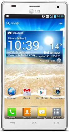 Смартфон LG Optimus 4X HD P880 White - Чита