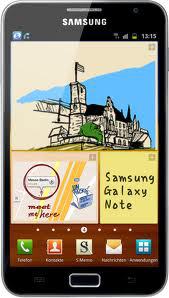 Смартфон Samsung Galaxy Note GT-N7000 Blue - Чита