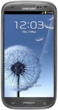 Смартфон Samsung Galaxy S3 GT-I9300 16Gb Titanium grey - Чита